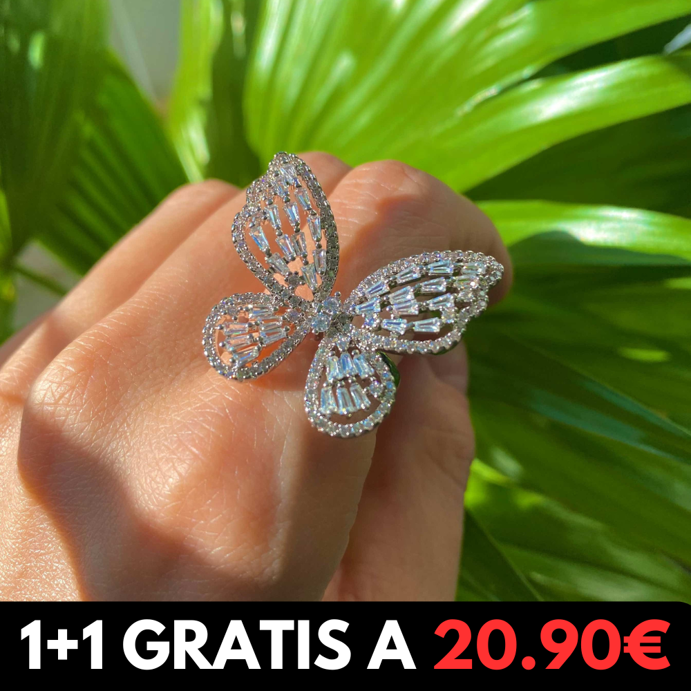 Anelli Aperti A Farfalla Intagliata Retrò Per Le Donne Anello - Foto 7